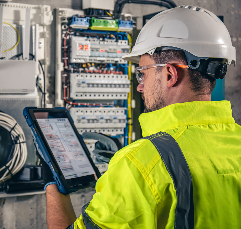 Manager ds. ISO 50001 z tabletem